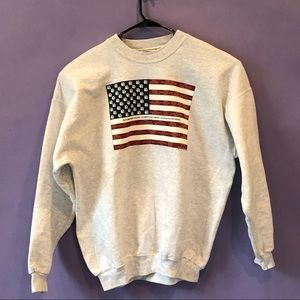 2001 Four Footed Heroes Puppy Paws US Flag Sweater